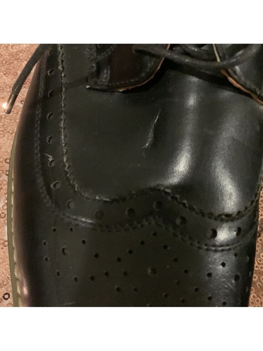 Bruno Marc Prince Black Oxford For Men - SZ 9.5 - Picture 7 of 8